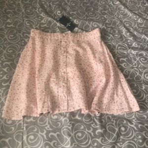Pink floral skirt Abercrombie kids